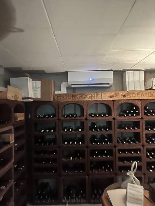 Installation climatisation split Lyon cave à vin SolyGreen