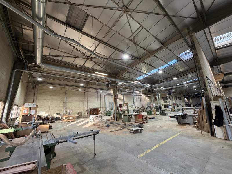 Installation électrique atelier industriel Lyon SolyGreen éclairage LED